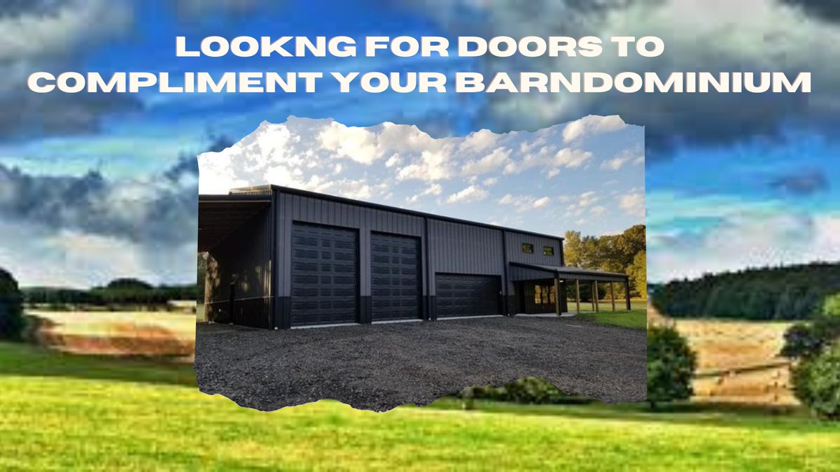 Just finished installing these garage doors on a barndominium! Loving the rustic look they added to the space. Who do you know looking for Doors in the barndominium space? 
#robertsoverdoors #RobertsOverdoorsDifference #barndominium #garagedoors #rusticdecor 🚪🏡