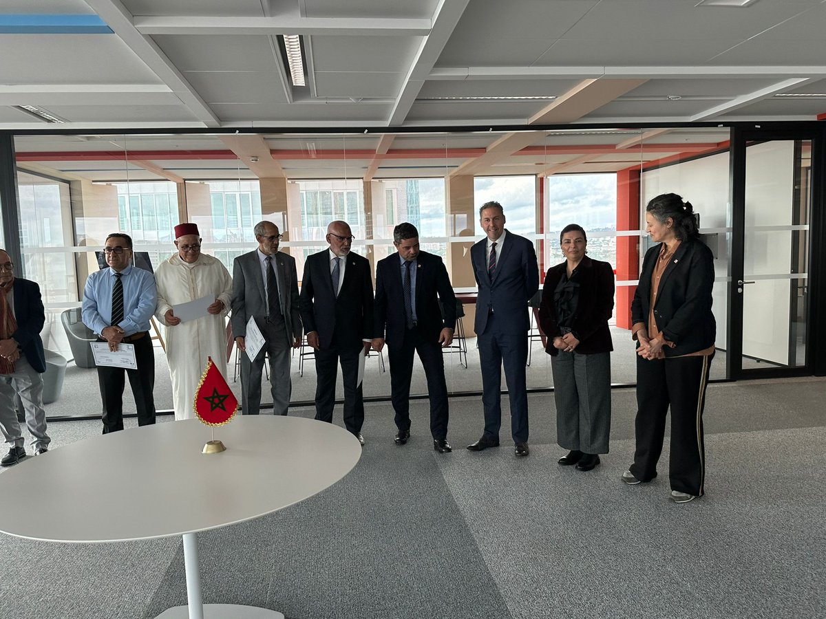 Très heureux d'avoir pu saluer et féliciter les élus marocains qui ont effectué pendant une semaine une visite dans la région Sud organisée par Touiza Solidarité. Une belle occasion de saluer les acteurs de la coopération décentralisée et de fêter l'amitié 🇨🇵🇲🇦