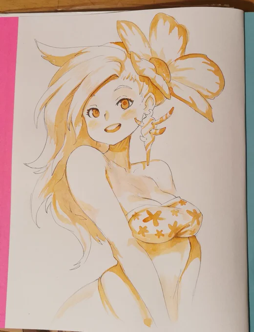Some dedications I did on my kickstarter artbook campaign 
