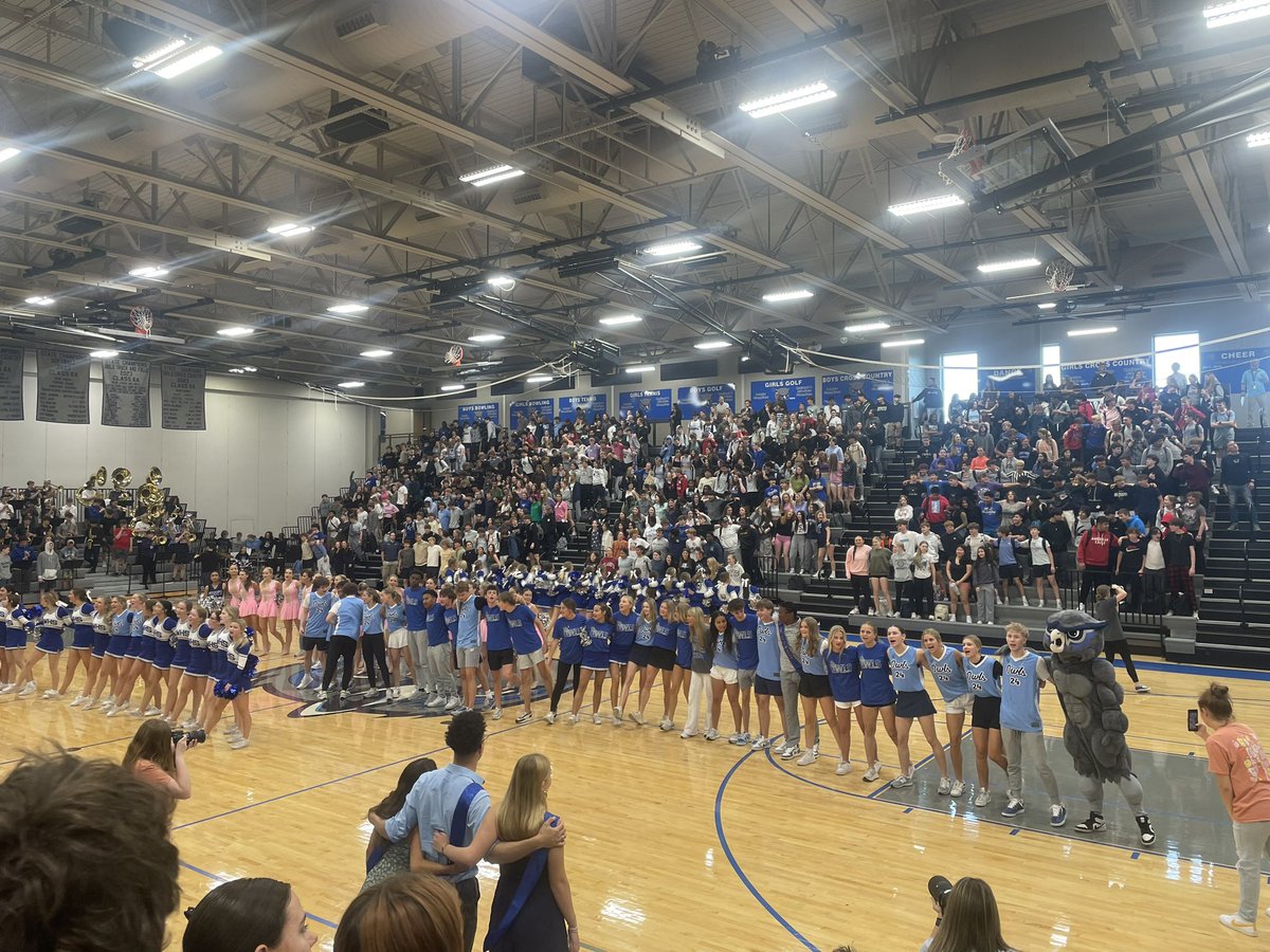 Great job today <a href="/TheOWLSfamily/">OWL NATION</a> <a href="/OlatheWestCheer/">Olathe West Cheer</a> <a href="/OlatheWestDance/">Olathe West Dance</a> <a href="/olathewestband/">Olathe West Band</a>!! You always bring the energy!!