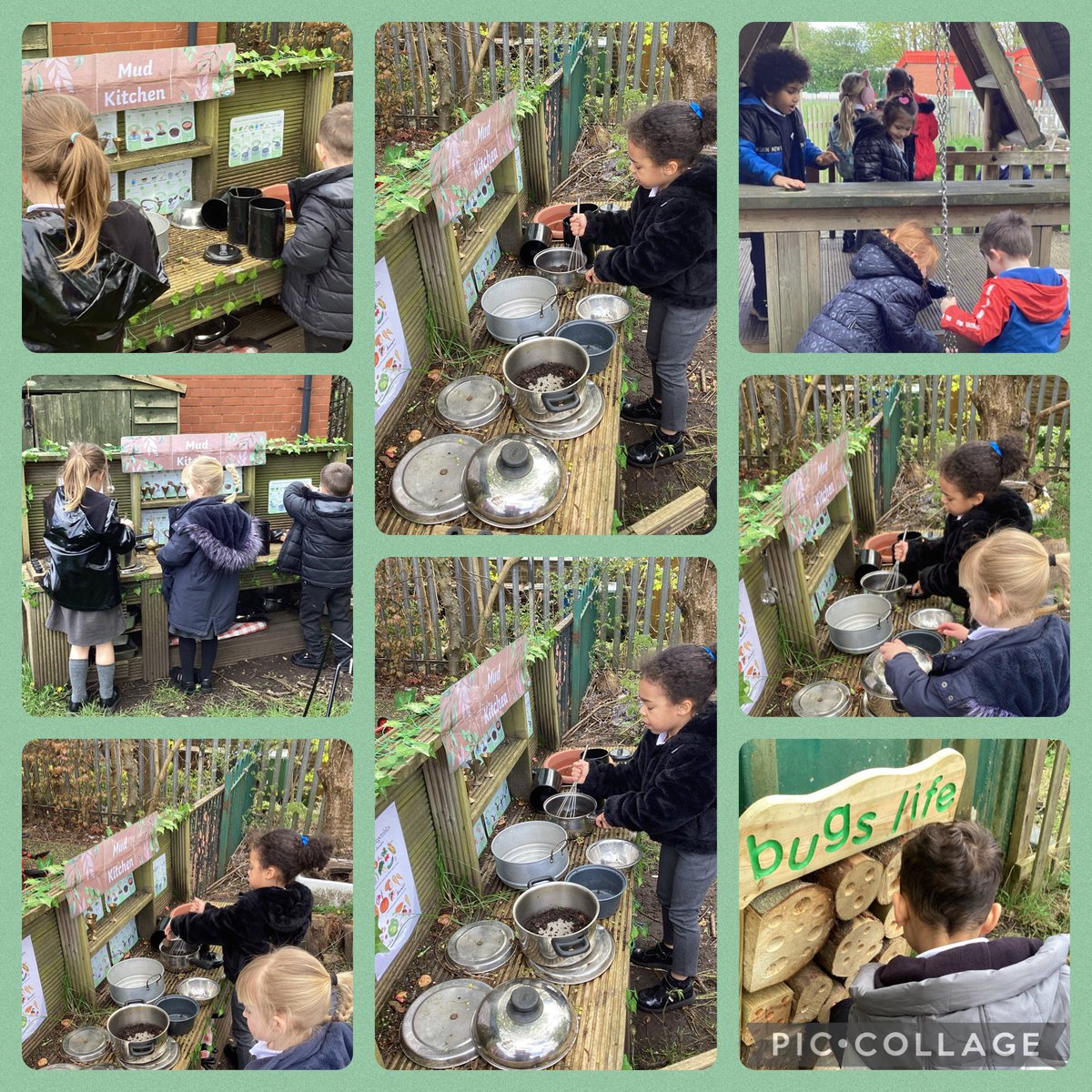 Lots of outdoor play this week - in between the hail and glorious sunshine 🌞 ☔️ 🌈 I really can’t believe the difference in this class from when they started to now. I am very proud of all of their efforts. #eyfs #reception #outdoorfun