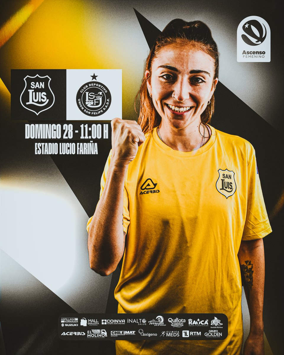 ¡JUEGA EL PROFESIONAL FEMENINO! ✊ Este fin de semana nuestras muchachas saltarán a la cancha para disputar la quinta fecha de la Zona Norte del Ascenso Femenino 2024. Las canarias se enfrentarán a Unión San Felipe a partir de las 11:00 horas en el Lucio Fariña Fernández.…