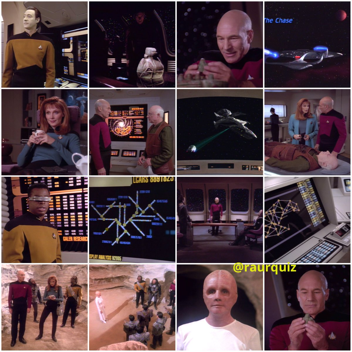 #otd #startrek #thenextgeneration #thechase #picard #riker #troi #data #laforge #worf #drcrusher #HumanoidProgenitor #CaptainNuDaq #Romulan #GulOcett #ProfessorGalen #startrek57 @TrekMovie @TrekCore @StarTrek @StarTrekOnPPlus @SirPatStew