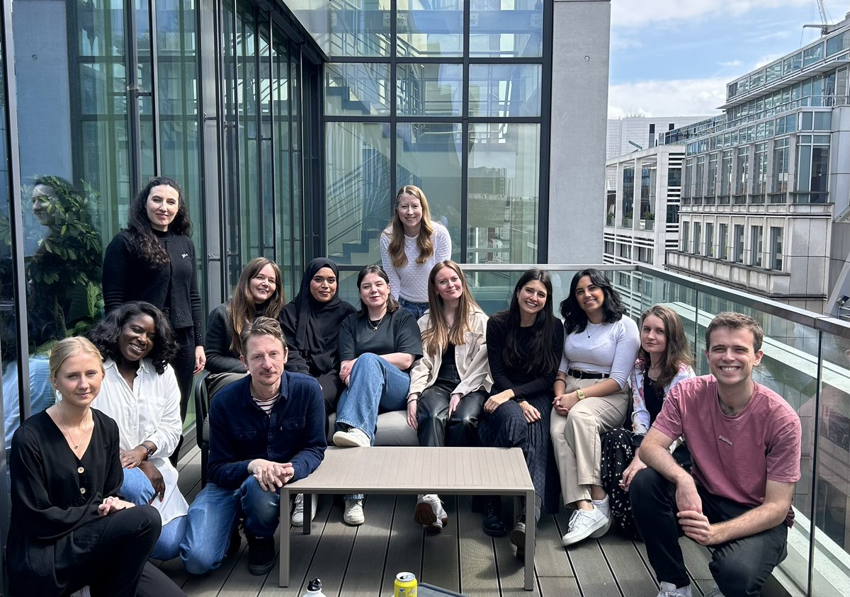 Our ambitious and inquisitive team got together today for our team day - apt that the sun was out was our summer planning! Thank you @SASsoftwareUKI for the use of your wonderful office #hybrid #socialmobility