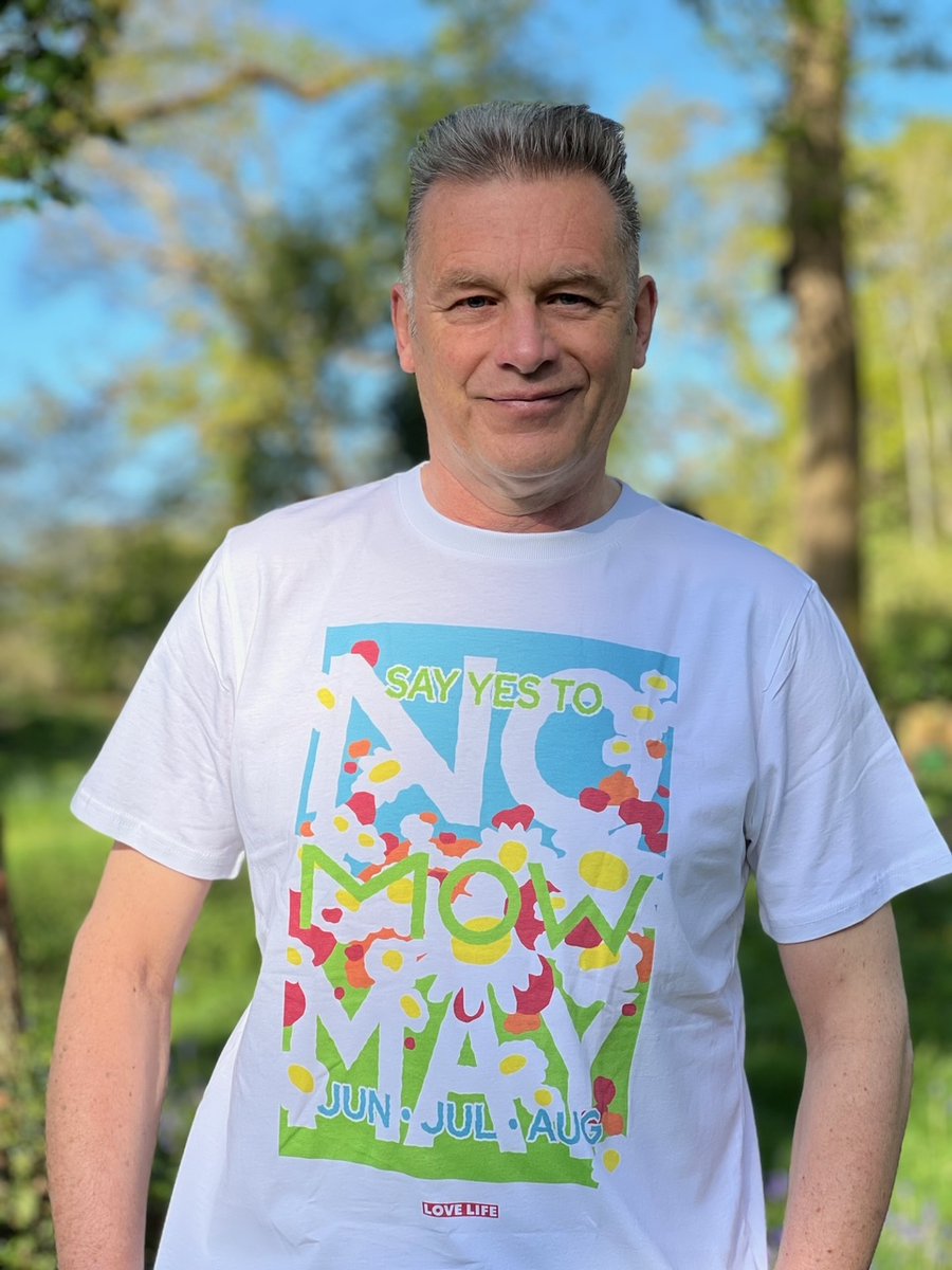 It's that time . . . to let nature do its thing , so sit down , get a book & a cuppa & forget about mowing the lawn (verge , bank , park , etc) Its #NoMowMay & Ive designed a t shirt for you to celebrate & to encourage others to follow . Available here chrispackham.store/product/no-mo-…