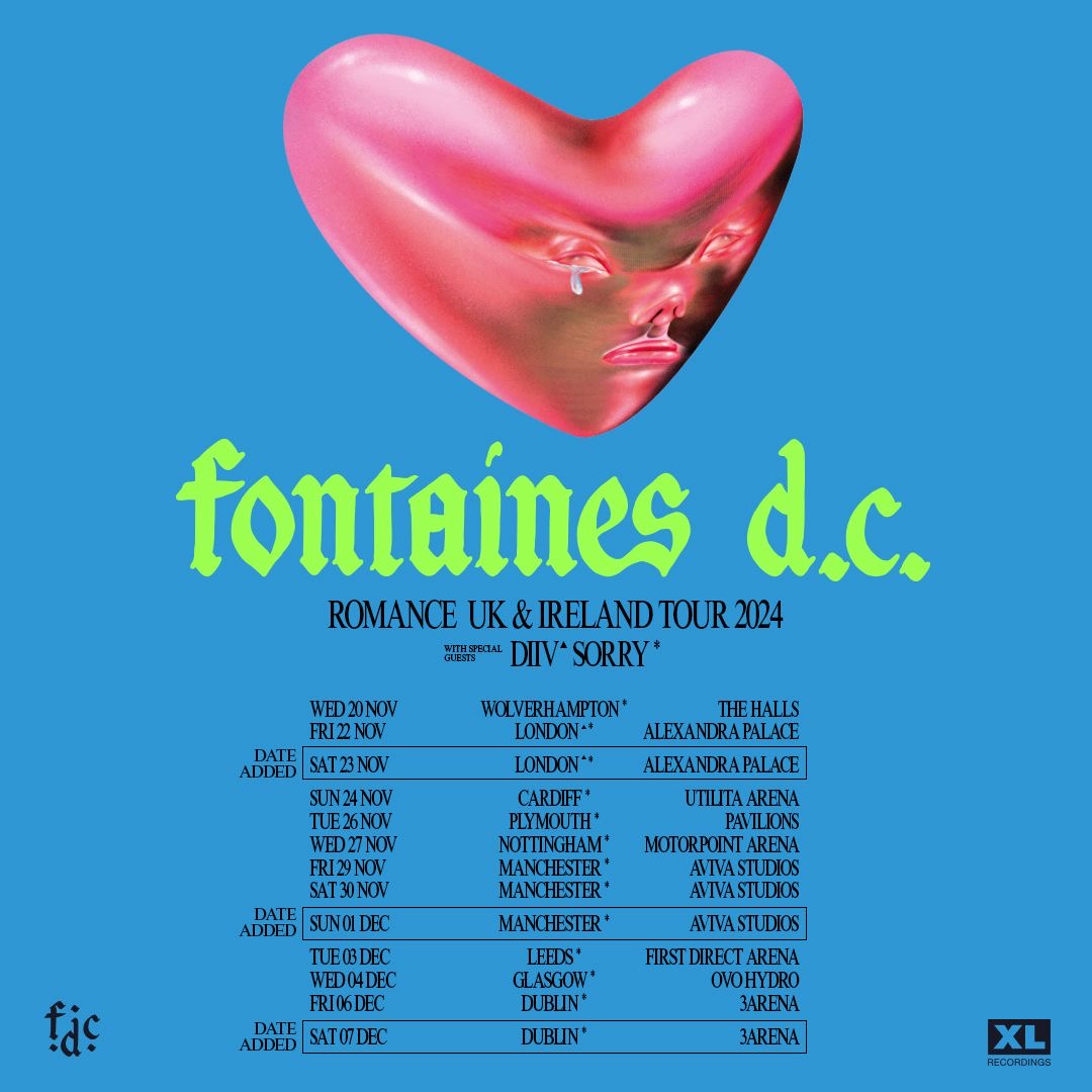 big ups big ups dates added for Dublin + London + Manny for the @fontainesdublin tour in Autmn get your tix here fontainesdc.com/pages/live
