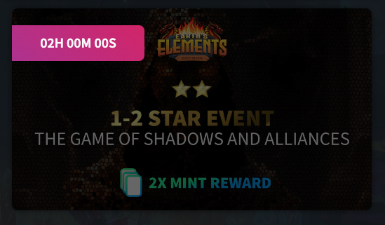 DarkMythosTCG's tweet photo. 🚨New Event - Launching in 2h🚨 Welcome to "The Game of Shadows and Alliances" where the kingdoms of Arctera, Sumara, Lavanos, Kalanos, Lewandor, and Shadoz invite you to discover rare artifacts and uncover hidden alliances. #IOTA #Shimmer #GaemFi #NFT #TCG https://t.co/AXx9cZFl2d