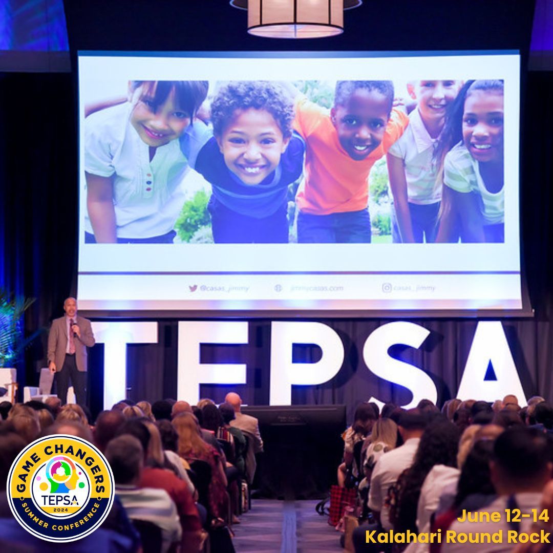 The TEPSA Summer Conference keynotes are always a huge hit. They inspire, challenge, and remind you of your why! Don't miss the chance to learn from thought leaders like Darryl Bellamy Jr, Anne Grady, and The Drum Café! Get more info: tepsa.org/summer-confere… #WeLeadTX #TXed