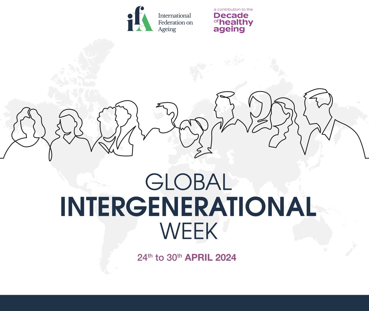 Did you know?

Older adults who participate in intergenerational programmes experience a 20% reduction in loneliness. Intergenerational relationships are vital for all members of our community 

#GIW24