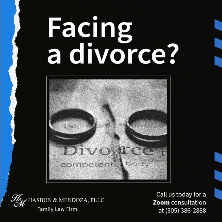 We are divorce attorneys you can trust. Call (305) 386-2888 for your free virtual consultation.
---
#Divorce #FamilyLaw #Florida #PaternityServices #Family #Children #ChildSupport #Adoption #Domesticviolence #Mediation #Hasbun #Mendoza #Law