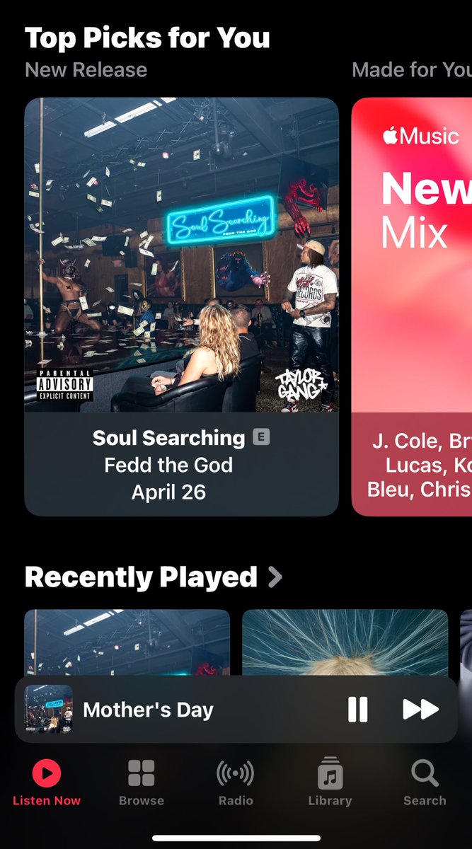 This jawn straight no skips @FeddTheGod #SoulSearching 🏆💭🖤🔥