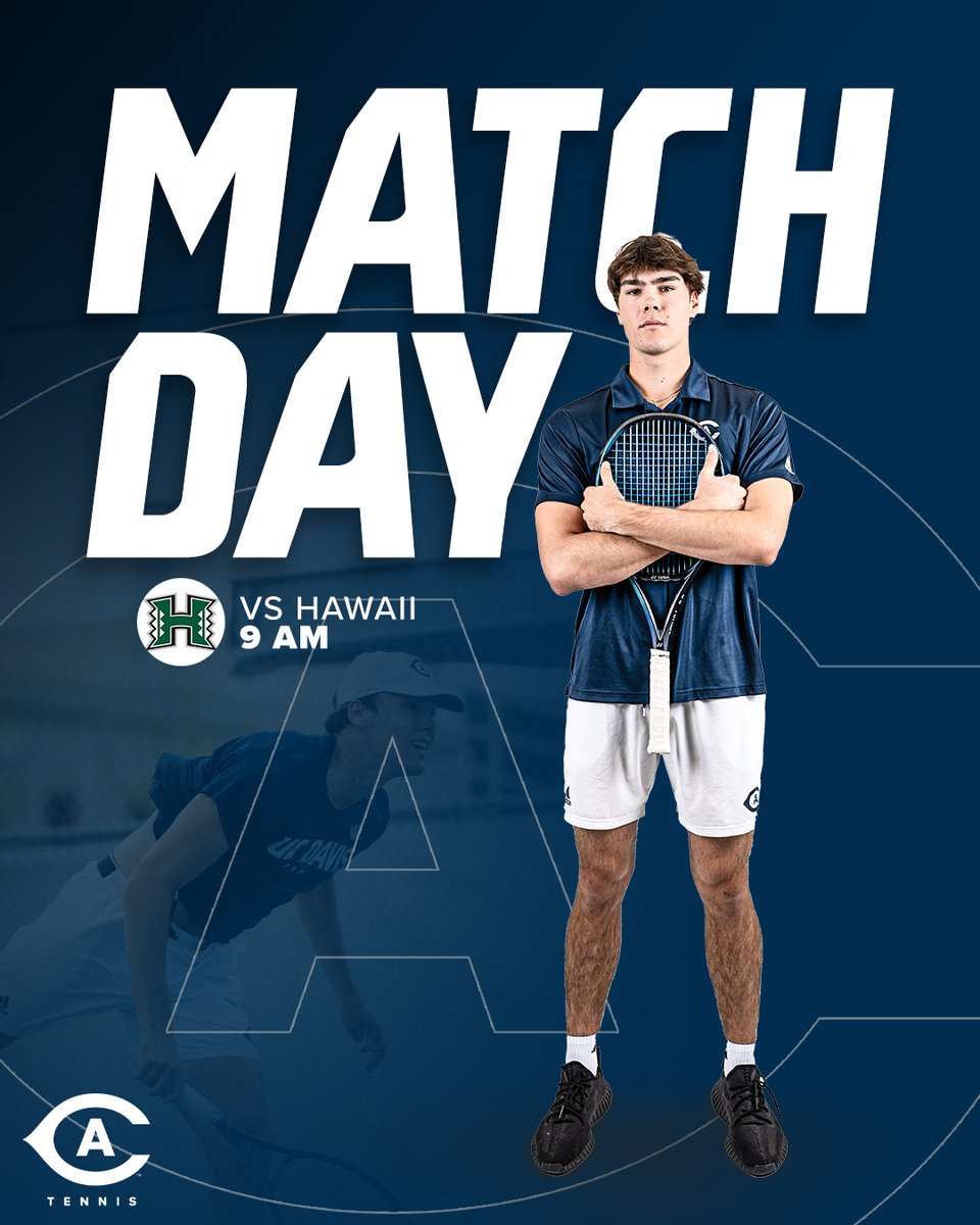 Big West Championship here we come 🚗💨 Men's Tennis begin their journey to the Big West Championship starting today where they will face off against Hawaii! #GoAgs