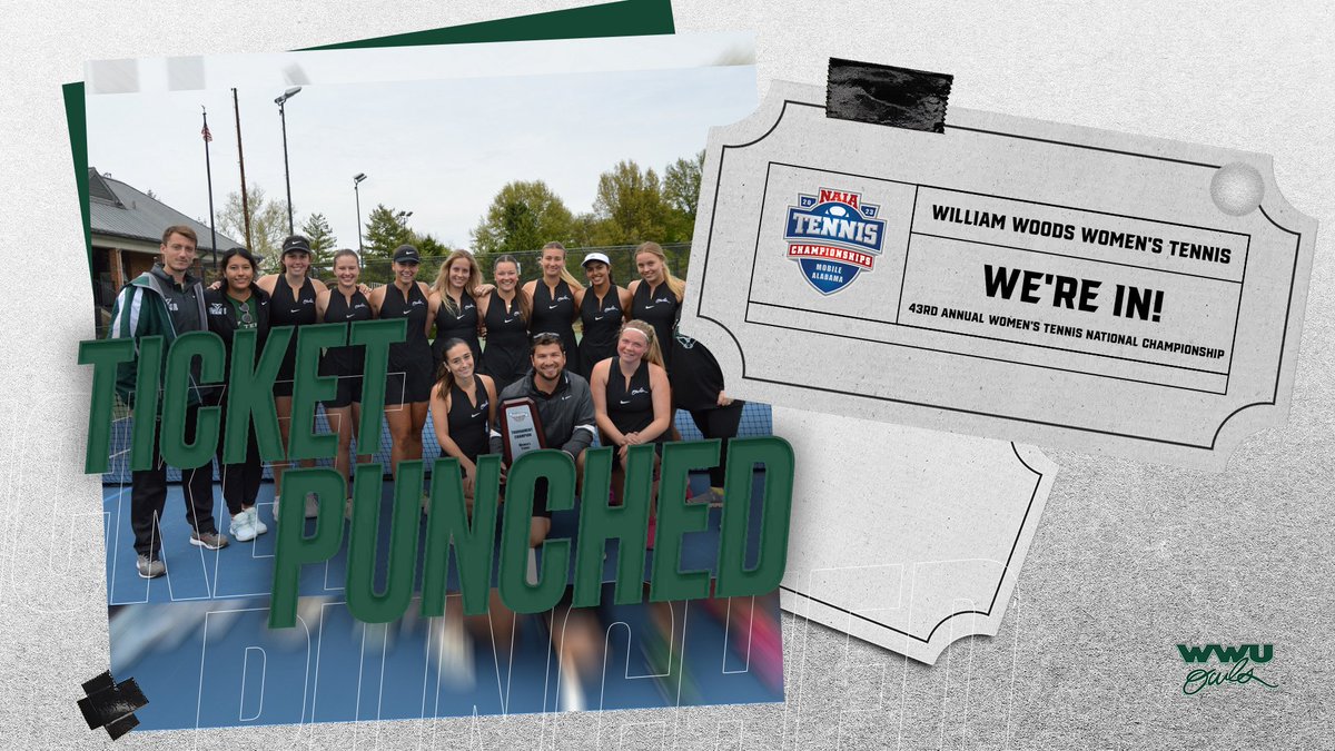 Make it 8️⃣! @wwuowlsTEN keeps the record perfect, qualifying for its eighth trip to the @NAIA Women's Tennis Championship. #TalonsUp wwuowls.com/news/2024/4/25…