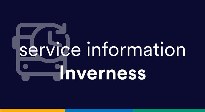 #Inverness,
Good afternoon,
Due to previous late running, the service 26A from Cromarty to Inverness at 1712 will now operate with a delay up to 20 minutes. Sorry for any inconvenience this may cause.