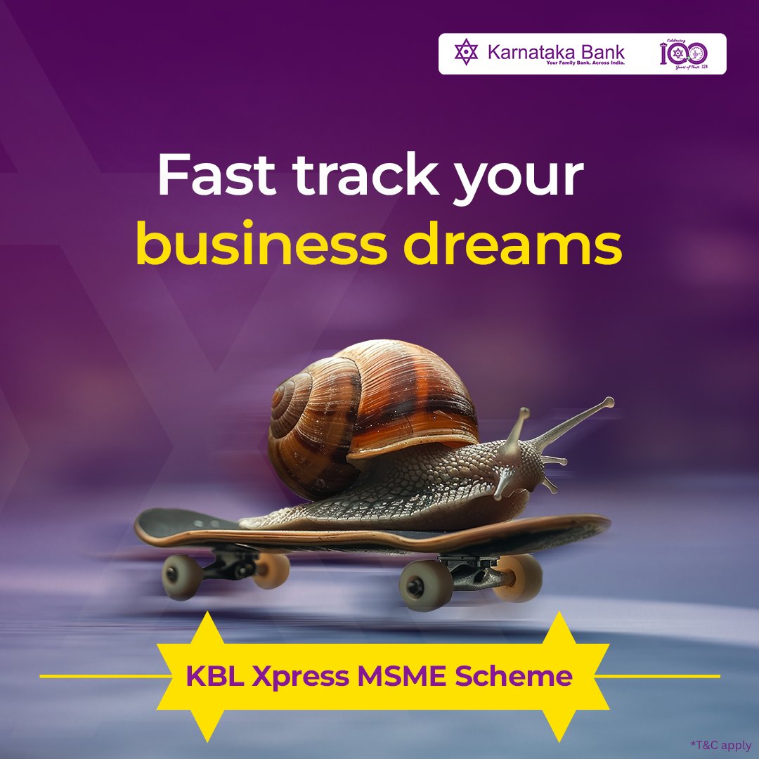 Fuel your business ambitions with KBL MSME Scheme and discover the power of financial empowerment today! Apply now: karnatakabank.com/apply-now #karnatakabank #msmeloan #businessloan #quickloan #quicksanctions #simpleprocess #instantapproval #banking #easybanking