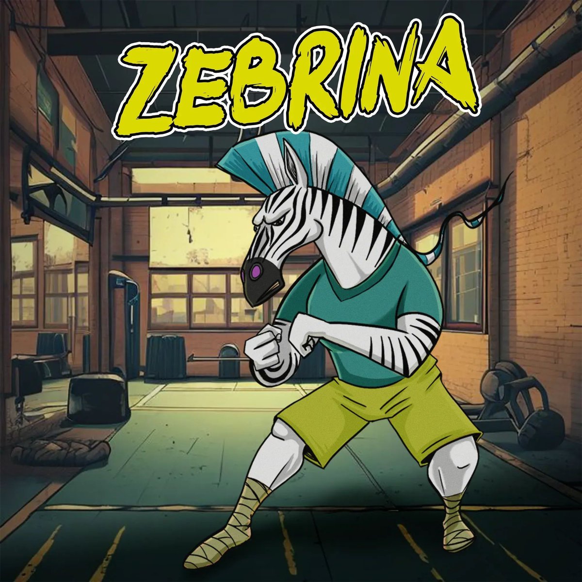 🔥Meet Zebrina🔥 A no-nonsense, strategic thinker with a strong sense of integrity A protector of life & an intellectual conversationalist 🧐 Her superpower? Enhanced speed; she's always one step ahead 👟 #hangryanimals #comics #gaming #animation #Web3