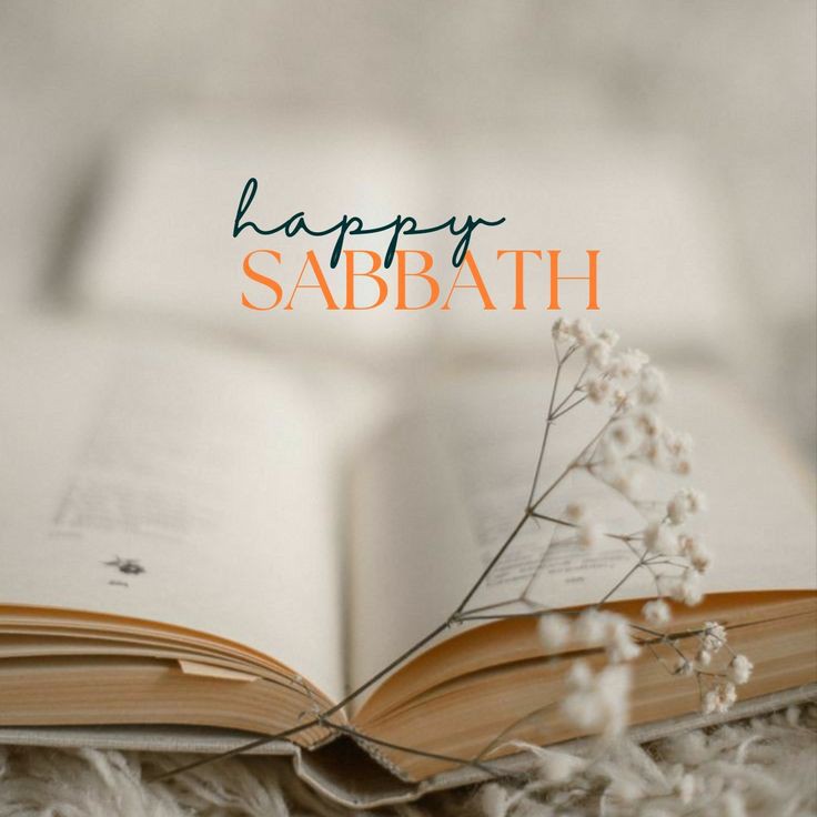 Have a Memorable Sabbath Day at the Feet of Jesus. Be Blessed!

#Sabbath #Sabato #Sabado #HappySabbath #SabatoNjema
