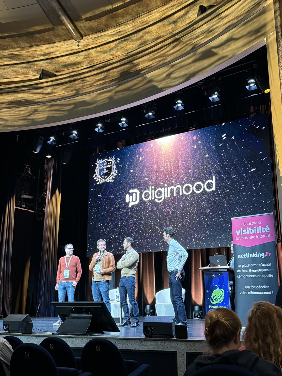 Laura Da silva (@ds_lau) on Twitter photo Un bel #seocamp avec la team <a href="/digimood/">Digimood - SEO / SEA</a> et à la clés un SEO AWARDS pour la meilleure campagne SEO e commerce 🥇#SEOCAMPus Un bel #seocamp avec la team <a href="/digimood/">Digimood - SEO / SEA</a> et à la clés un SEO AWARDS pour la meilleure campagne SEO e commerce 🥇#SEOCAMPus