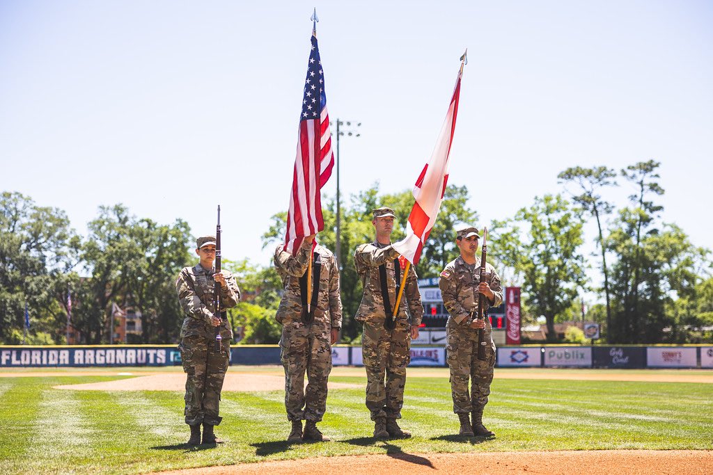 Tonight, we express appreciation for those in the military service. Come down to Jim Spooner Field at 5 pm for Military Appreciation Day.