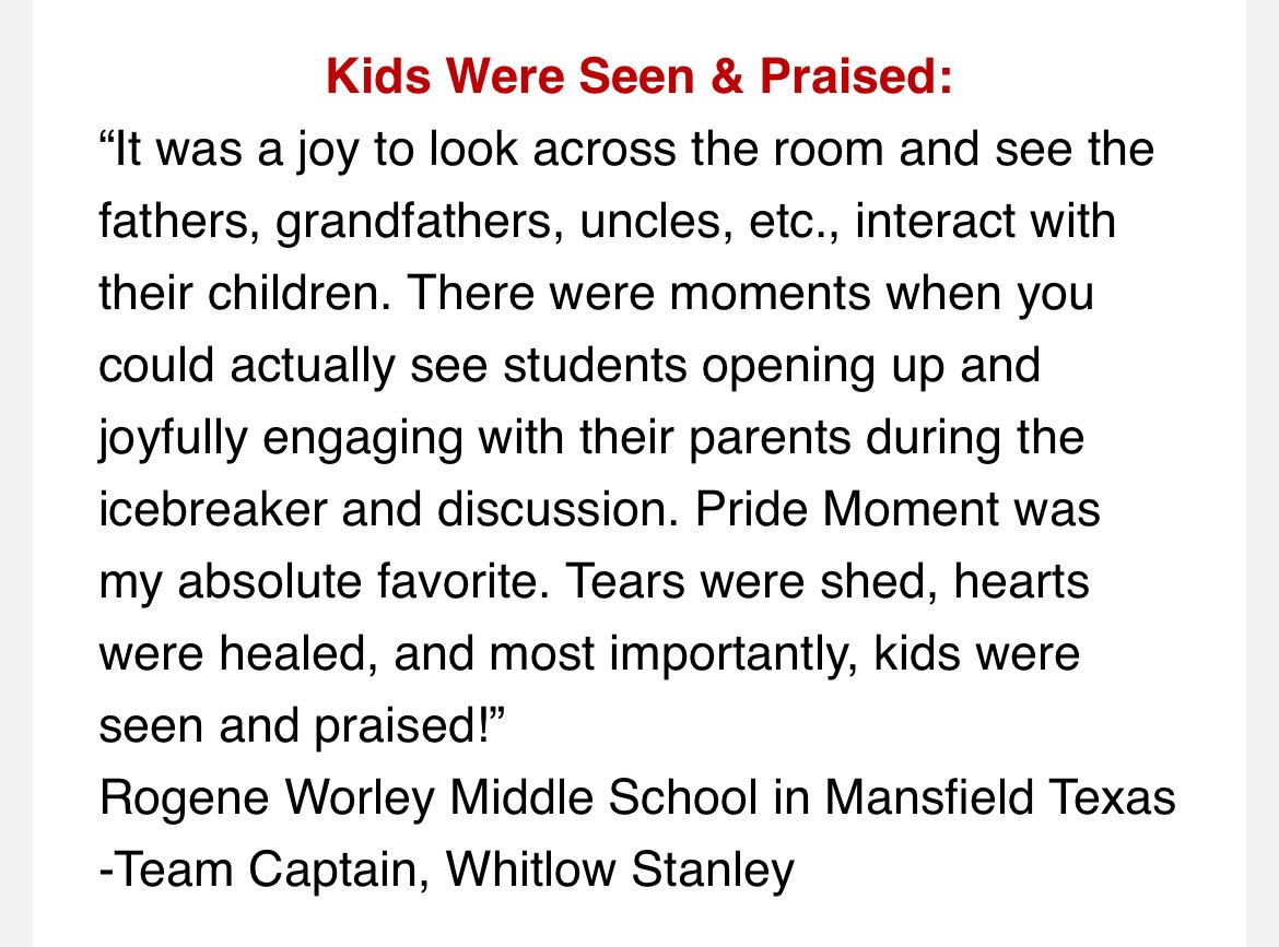 We are grateful to @AllProDad for featuring our school in their newsletter.