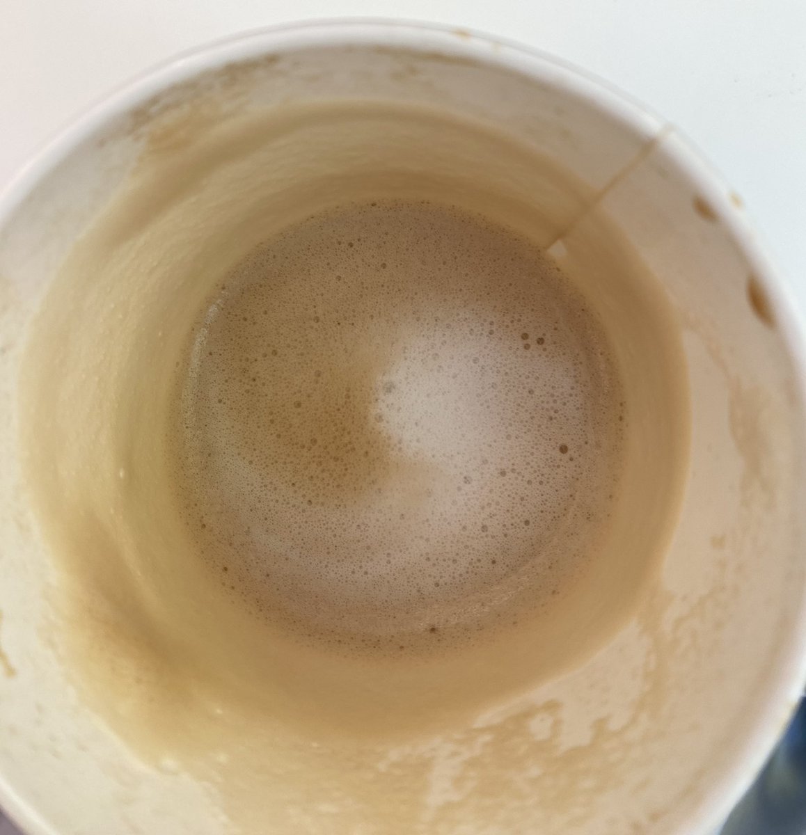 I think my coffee is trying to tell me something, and I need that something