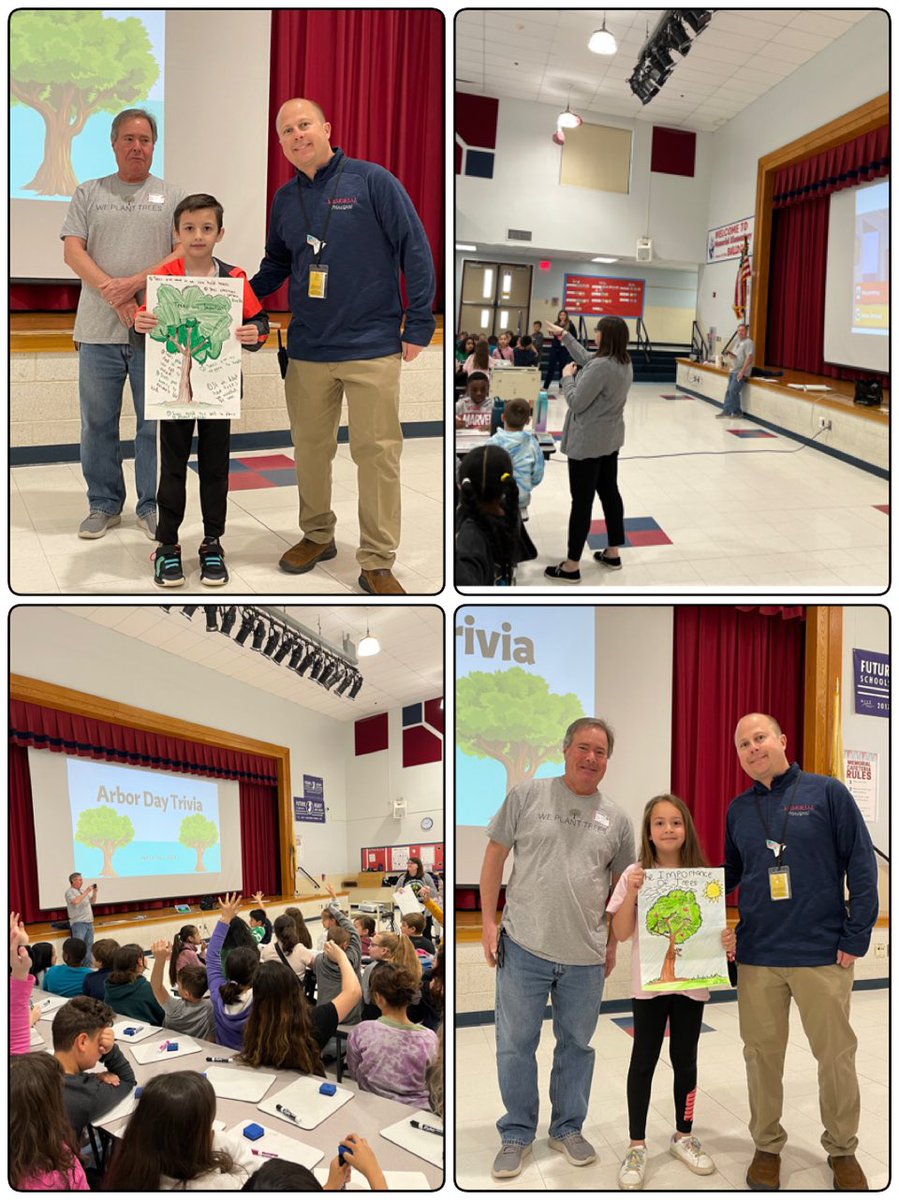 Thank you to the Howell Township Shade Commission, Mr. Cantor and our awesome third grade team for planning a great Arbor Day! Trivia, contest winners, a new tree to plant and everyone goes home with a sapling! #WorkHardBeKindGoBulldogs #HTPSSustainable #HTPSCommunityEngagement