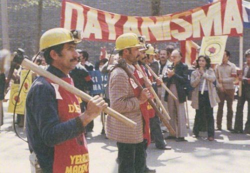 1 Mayıs 1978, Taksim, Yeraltı Maden-İş Korteji..