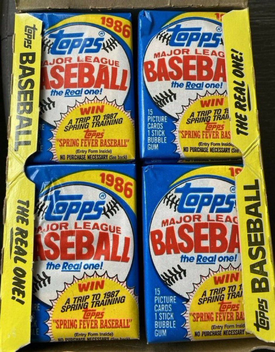 Super70sSports's tweet image. There are few more optimistic moments in life than when you’re preparing to crack into an unopened box of baseball cards.