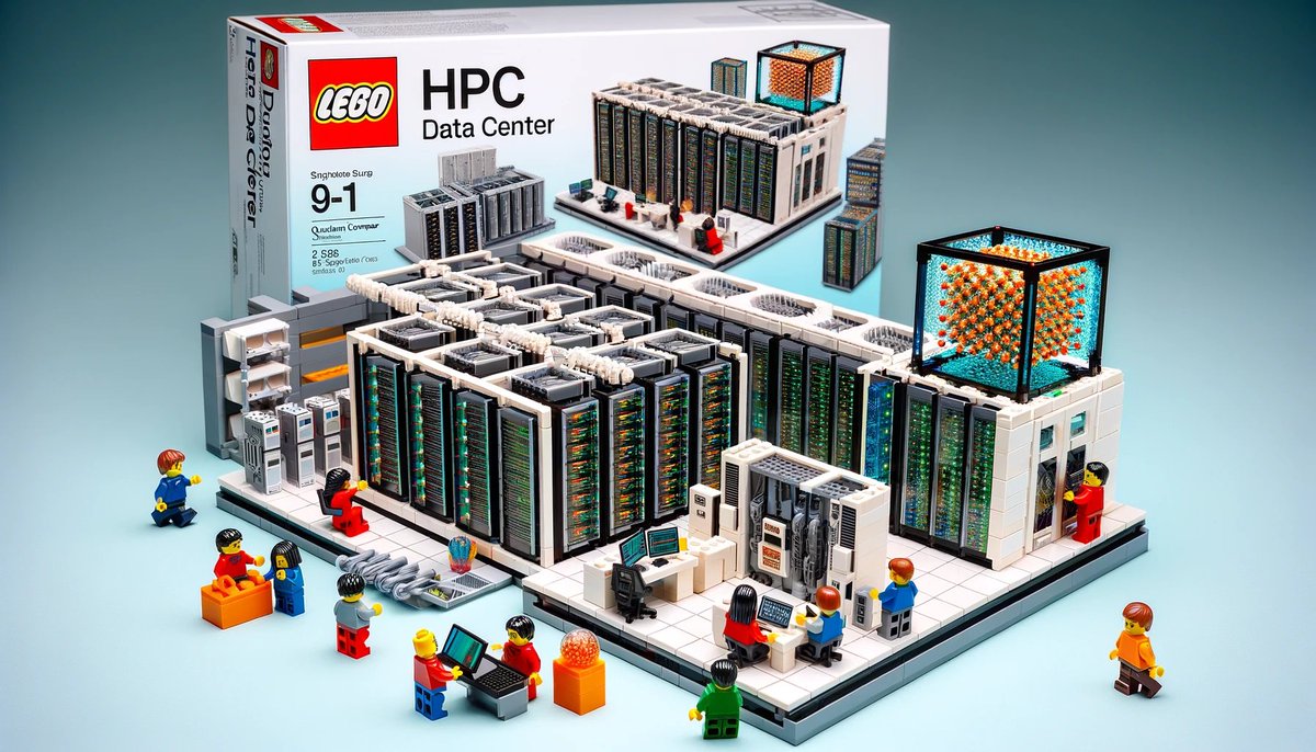 A fan of AI-generated 'quantum Lego'? Here is an HPC data center with an integrated quantum computer.