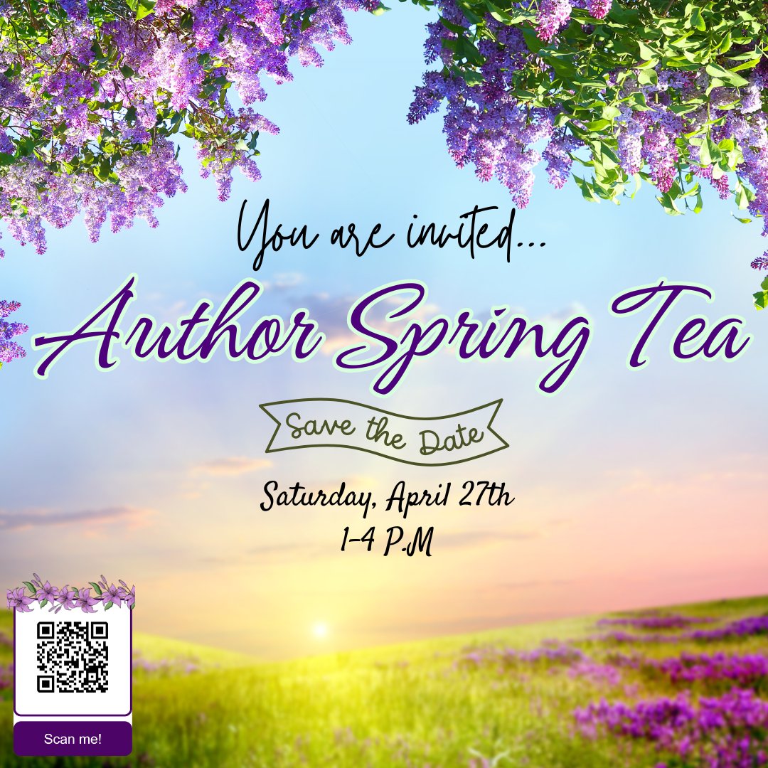 Spring. Sunshine. Food. What’s missing. Ahhh ... BOOKS. The Authors Spring Tea. A perfect Saturday afternoon is coming-meet me Tomorrow, Saturday afternoon, April 27. Details here: bit.ly/AuthorsSpringT… #Colorado #Denver #books #authors #booksigning