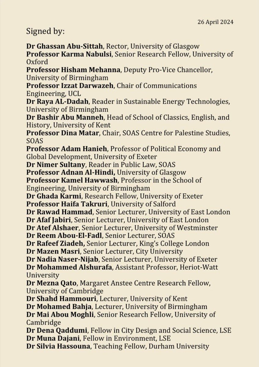 #Palestinian academics in the UK are urging for swift action to safeguard #Gaza's universities and are calling for public commitments to aid in their rebuilding efforts. #GazaGenocide #CeasefireNOW #FreePalestine