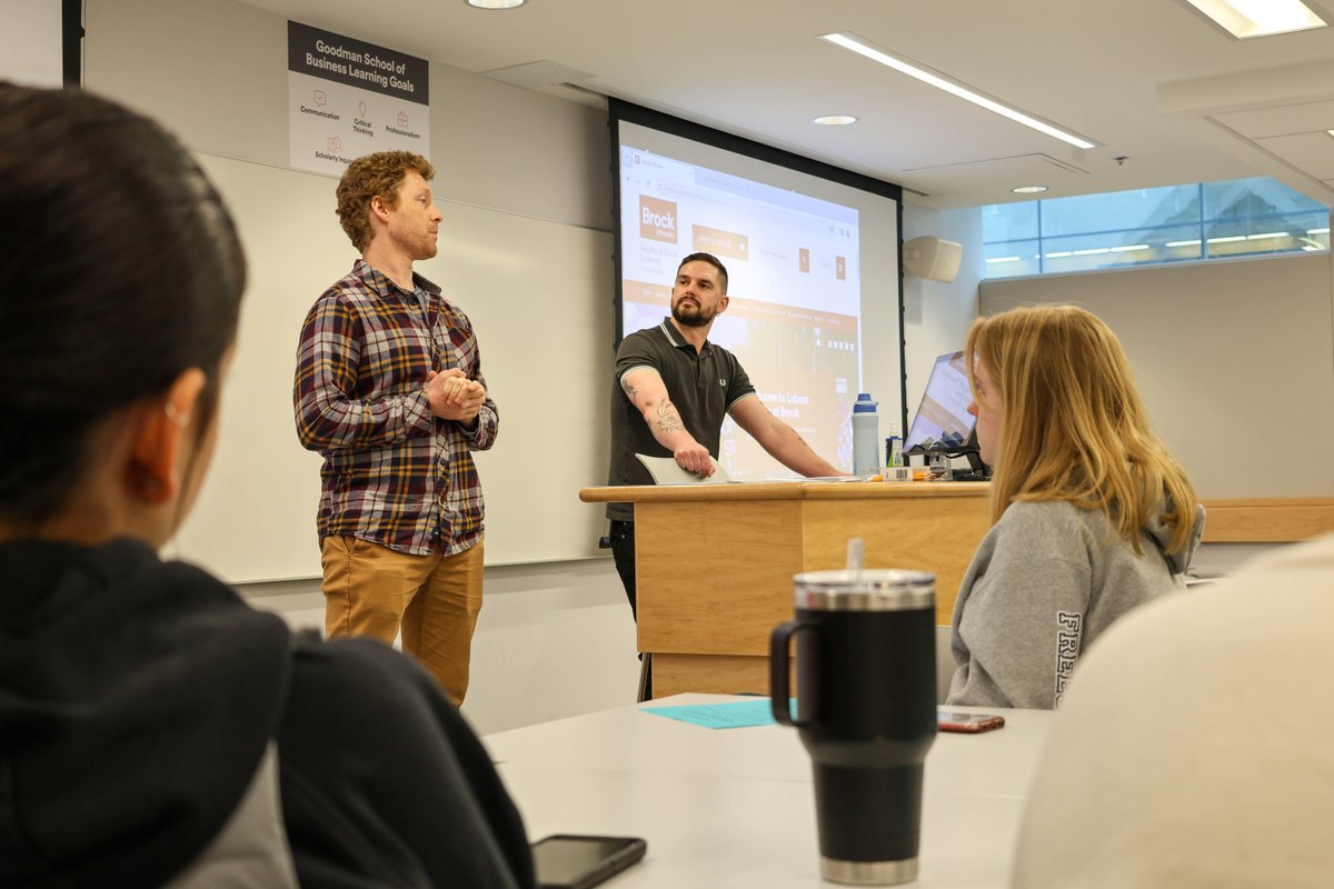 Thank you to all the faculty, staff and students who helped us welcome prospective Badgers to #BrockU for Social Sciences Day! 🦡 High school students learned about career paths in the social sciences and attended sessions hosted by #BrockUFOSS departments.