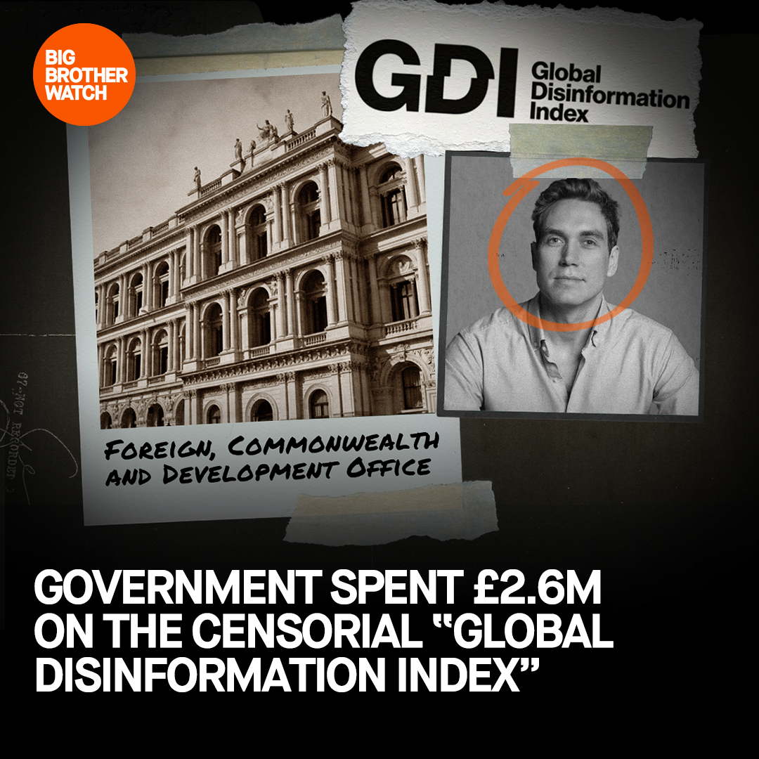 💥NEW: The Foreign Office provided funding to the 'Global Disinformation Index' [GDI] The GDI works to blacklist media sites, including @unherd, for platforming 'disinformation' But the GDI admit their definition of ‘disinformation’ goes beyond content which is untrue...…