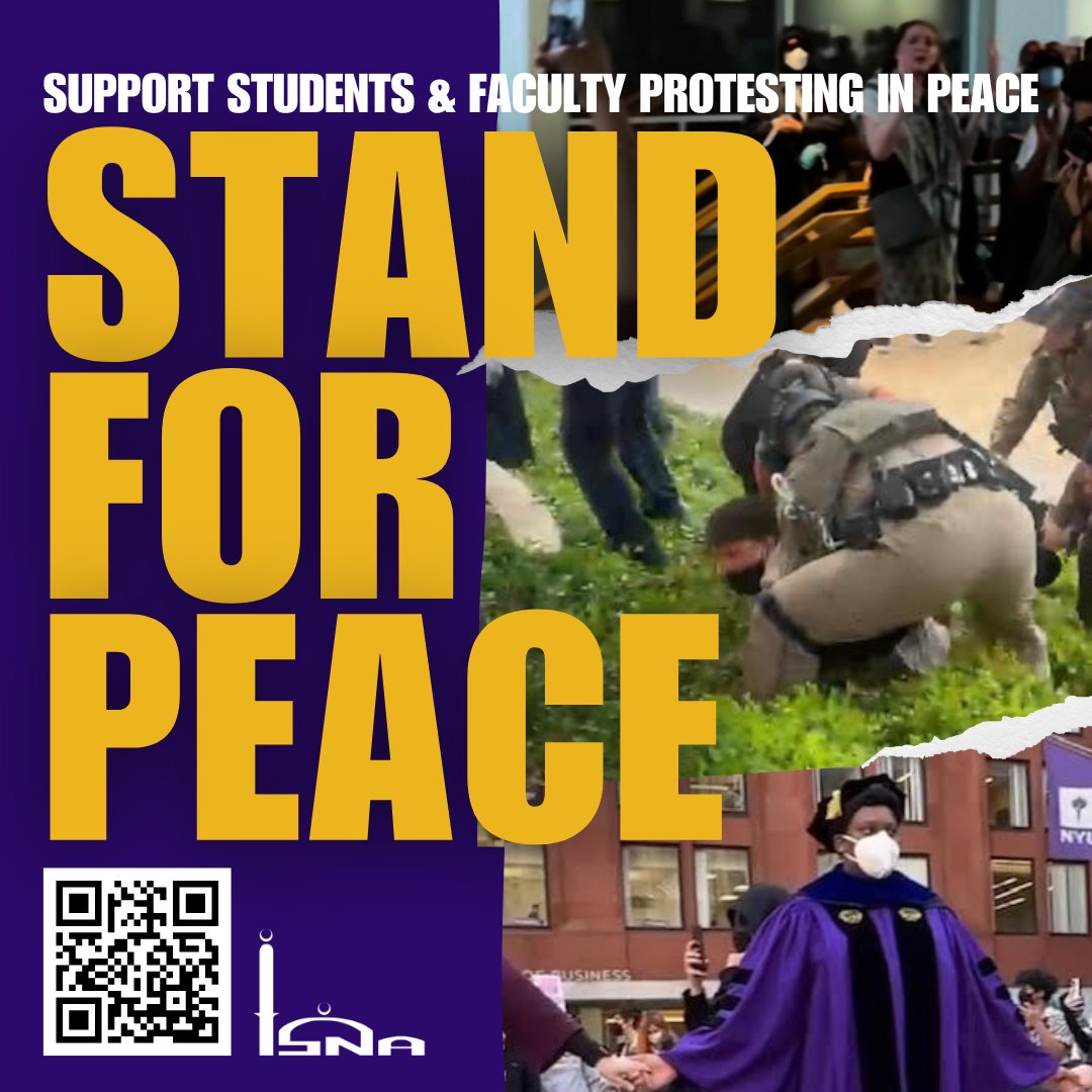 #standforpeace and support students and faculty protesting in peace at our universities across the nation