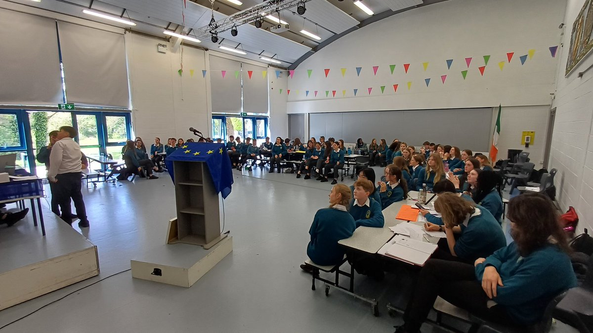 A great day of discussion, debate and fun at our Mock European Parliament event today!