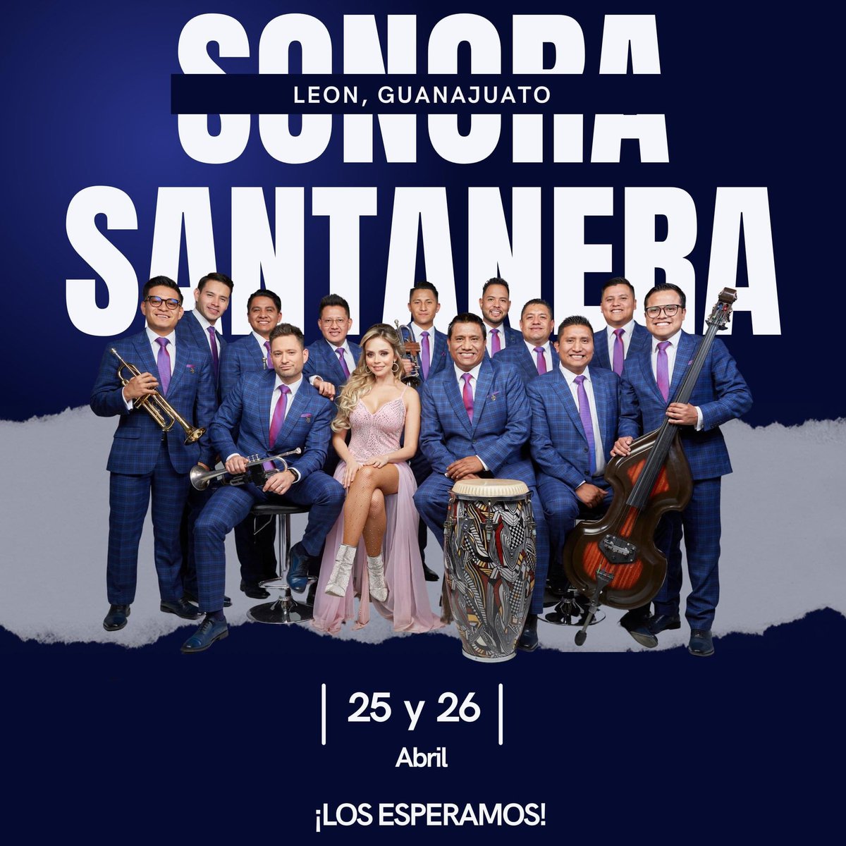 ¡Buenos días! hoy la @s_santanera con @Mariferg6 se presentan León, Guanajuato! 💃🕺🎶 

#ShowMedia #SonoraSantanera #mariferalvo #LeonGto #Guanajuato #leonguanajuato #conciertoenvivo