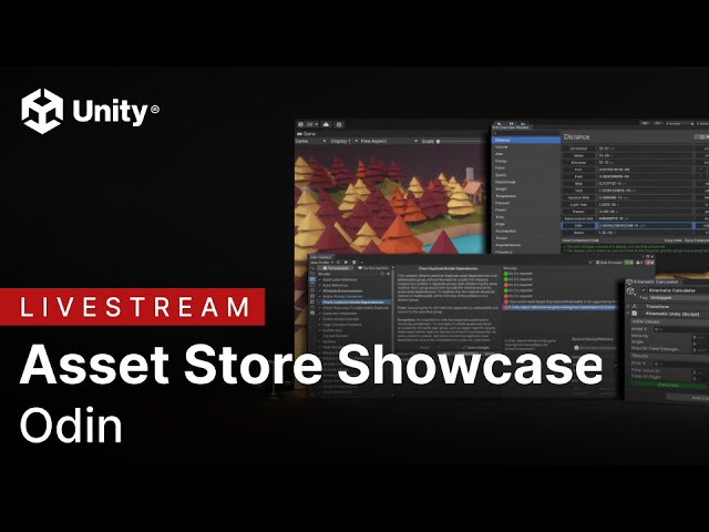 📢 We have special guests on the stream next week: the team behind fan-favorite @Odin_Inspector and last year's Unity Award winners for Best Student Project! Learn about what Odin is and how it can save you hours of development time by catching errors. 🎙️ Tune in April 30th at…