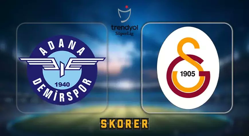 #CANLIANLATIM | Galatasaray 🆚 Adana Demirspor ⚽Adana Demirspor, Trendyol Süper Lig'in 34'üncü haftasında Galatasaray ile karşı karşıya geliyor 🔗milliyet.com.tr/skorer/live-ad…