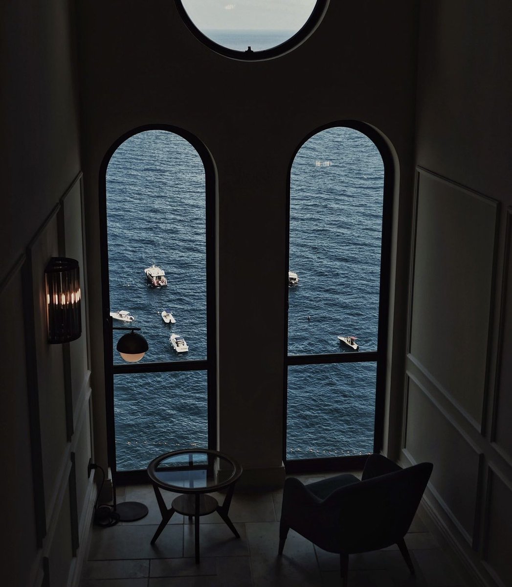 A room with a view of the Amalfi Coast