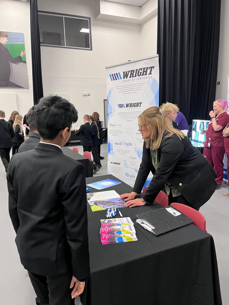 Some more snaps from our #CareersFair today. Apprenticeships, further education and possible careers were explored by all students #NextSteps #Careers