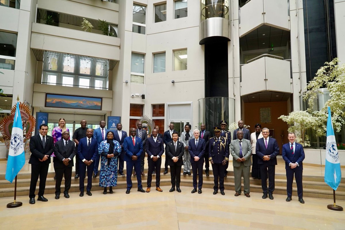 Pleased to host the Chairpersons of the African Regional Police Chiefs Cooperation Organizations, AIMC and #AFRIPOL. An opportunity to understand what Africa needs to respond to transnational organized crime threats and how INTERPOL can help.