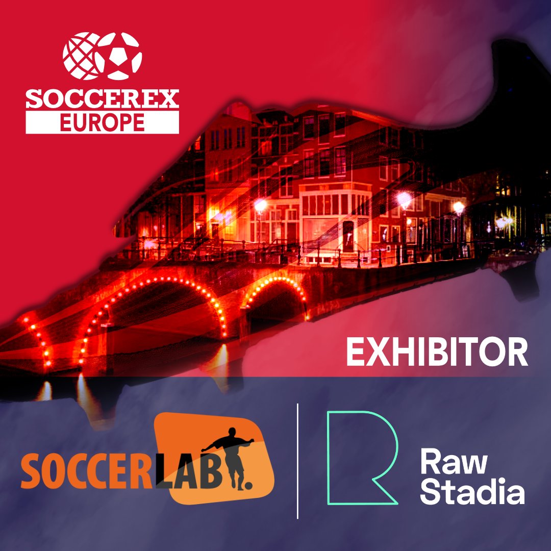 We are excited to announce that Soccerlab and Raw Stadia will be joining #soccerexeurope as Exhibitors, this May 30-31st in Amsterdam! Where surface becomes performance! Drop by at booth #5 ⚽ 🔥 #SportsPerformance #sportsScience #RawStadia