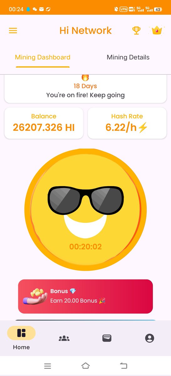 Use my referral code: long370 for extra bonuses! See you in the HI Network 😉🎁
play.google.com/store/apps/det… #HiNetwork @HiNetworkApp