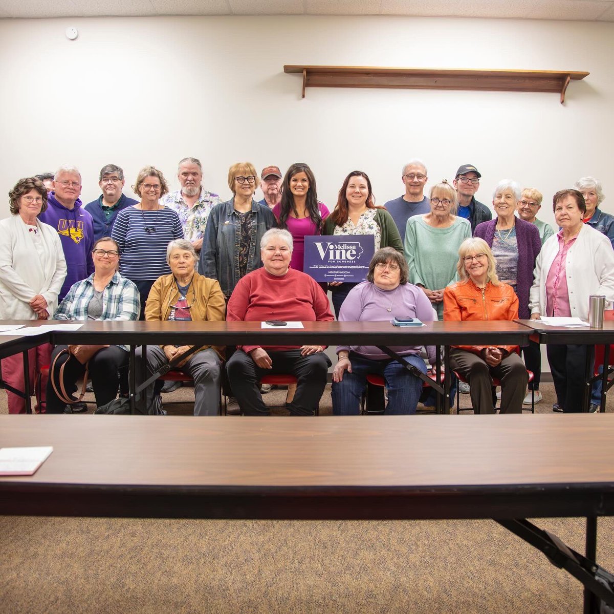 Madison County Democrats are fired up and ready to organize! With razor thin margins, this district will decide who controls the House of Representatives and the future of reproductive rights in America. #IA03 #IAPolitics