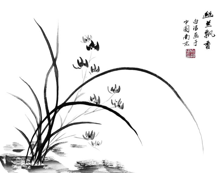 Art of the Day: 'Chinese Iris'. Buy at: ArtPal.com/moldenhauer?i=…