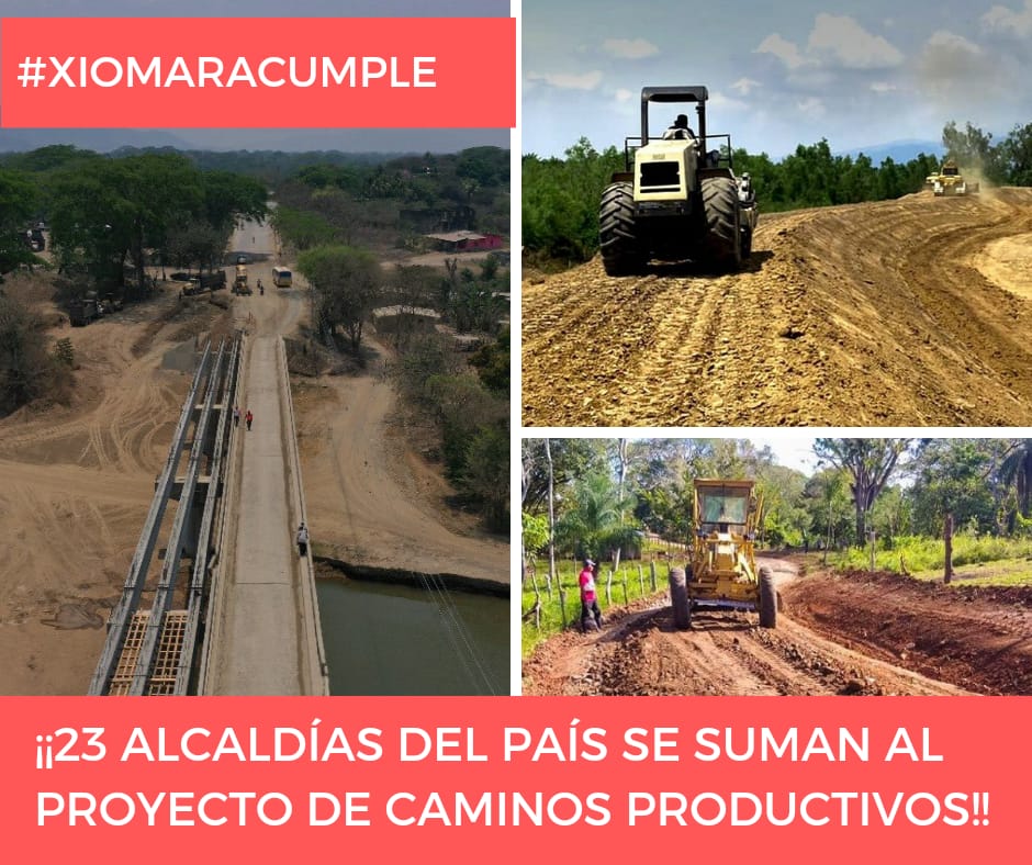 XIOMARA CUMPLE 🇭🇳✊🏻

23 alcaldías del país se suman al proyecto de caminos productivos👏🏻👏🏻