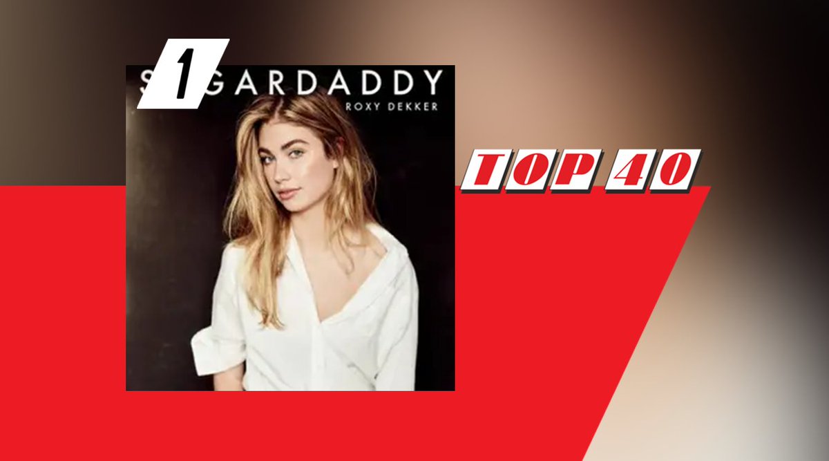 🥇 Ook deze week blijft Sugardaddy van Roxy Dekker de Nederlandse Top 40 aanvoeren, al is haar voorsprong op Stumblin' in van Cyril wel kleiner geworden > top40.nl/hitlijsten-nie…