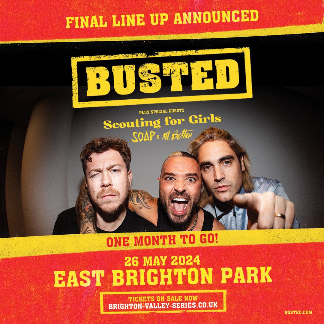 In case you missed it, Busted called &amp; we answered. See you next month. Xoxo AB