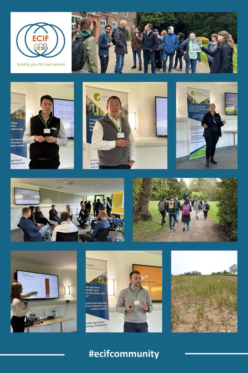 Agri_Tech_E's tweet image. Thanks to everyone who joined the ECIF conference yesterday #ecifcommunity and learned the direction of travel for sustainability in agriculture @Rothamsted @RothamstedCRE @adasYEN @HolkhamEstate  @AgriSoundTech @earth_rover @NFUtweets