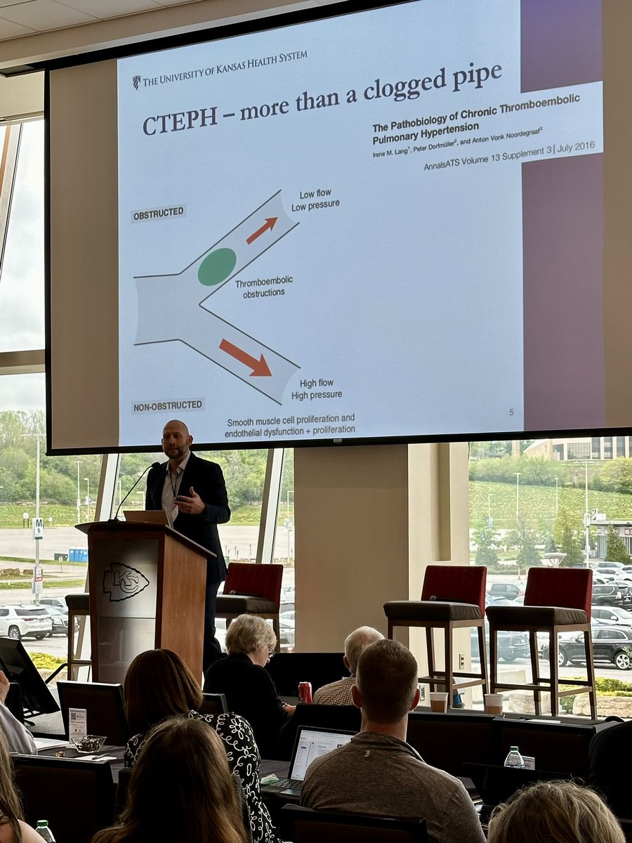 Thank you Dr. Satterwhite for sharing long term monitoring modalities for patients with Chronic Thromboembolic Pulmonary Hypertension #kcvascularsymposium2024 #CTEPH #vascular